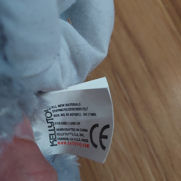 Kellytoy Elephant Plush Gray Puppet Hand Puppet Stuffed Animal 10 Inch 2011 - Picture 9 of 9